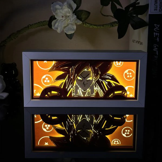 Caja de luz de Goku