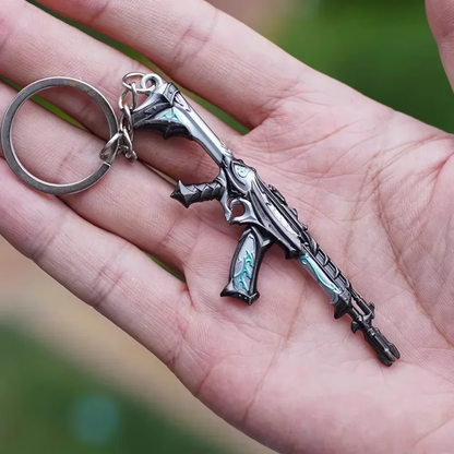 Valorant Keychain Set - Reaver Karambit, Vandal & Weapon Model Collectibles