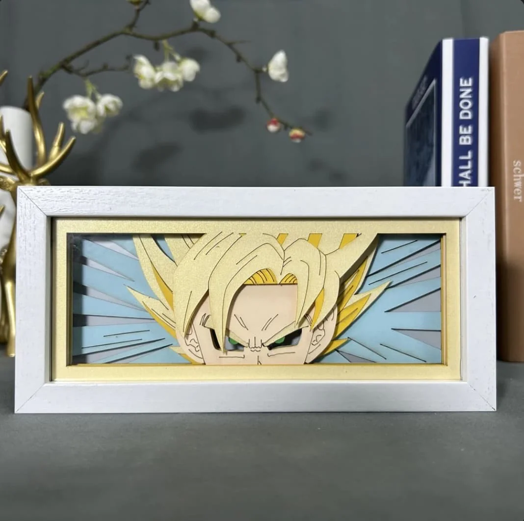 Caja de luz de Goku