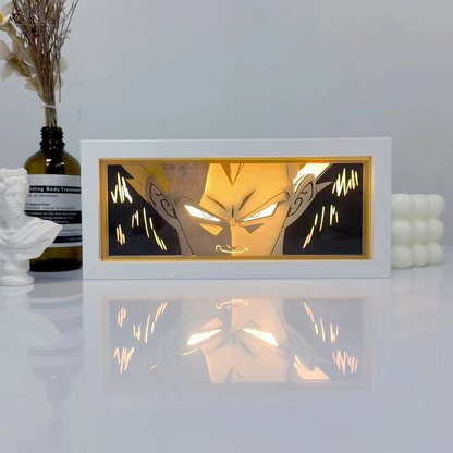 Caja de luz de Vegeta