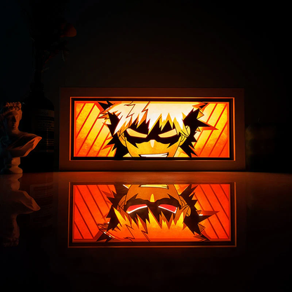 Caja de luz de Bakugo