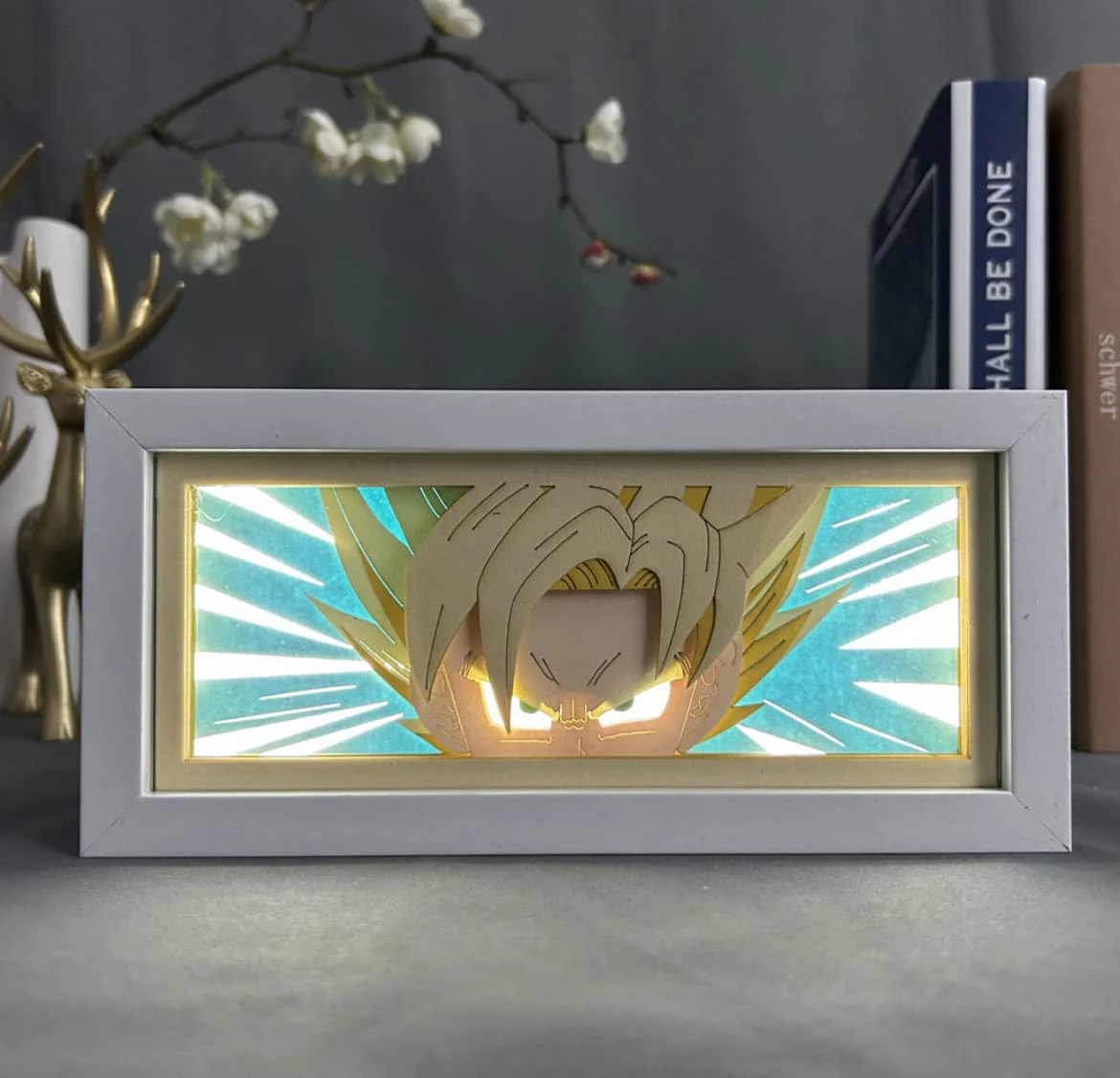 Caja de luz de Goku