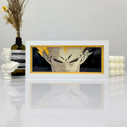 Caja de luz de Vegeta