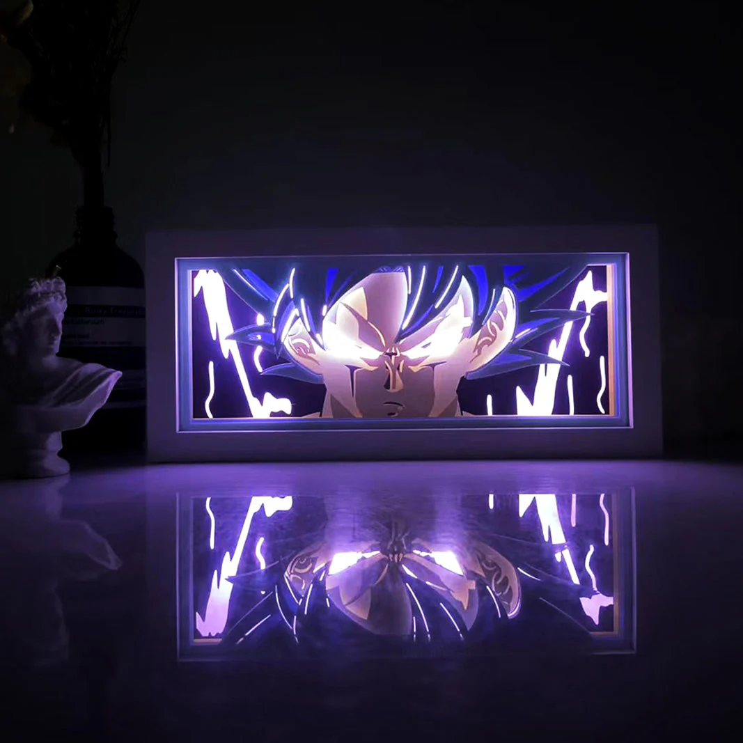 Caja de luz de Goku