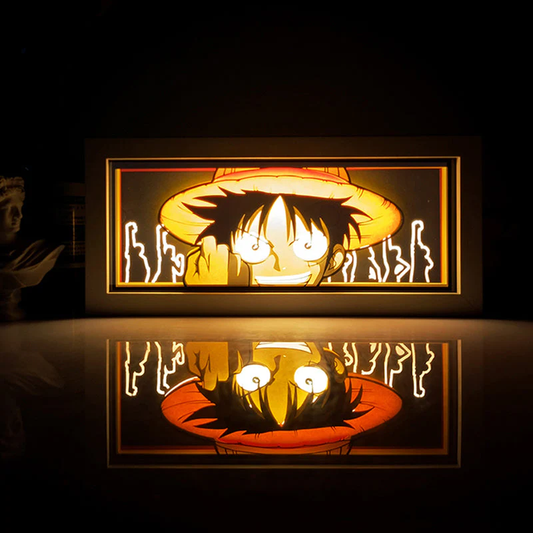 Caja de luz de Luffy