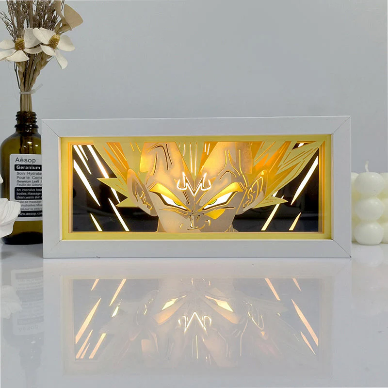 Caja de luz de Vegeta