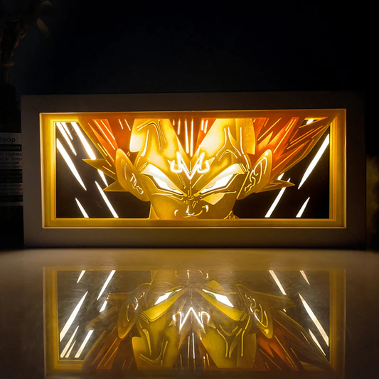 Caja de luz de Vegeta