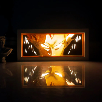 Caja de luz de Vegeta