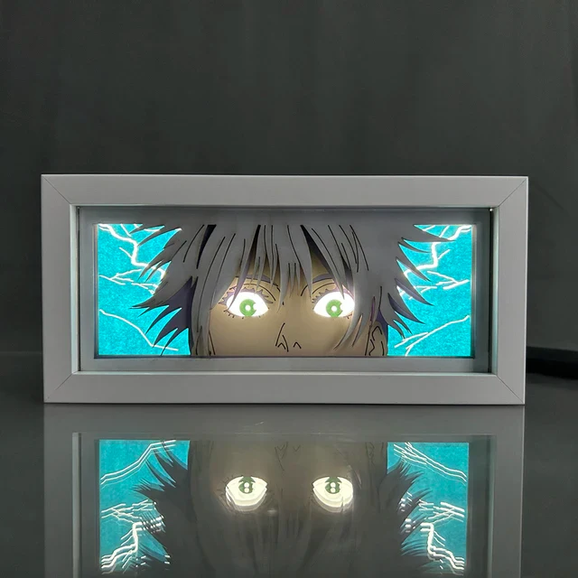 Gojo Lightbox – Jujutsu Kaisen LED-Display-Dekor für Anime-Fans